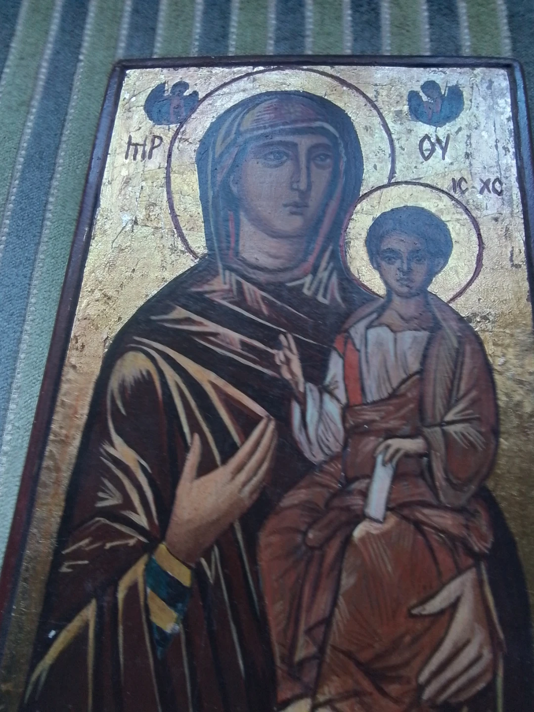 Orthodox Icon – "Madonna and Child" (Hodegetria) - photo 4