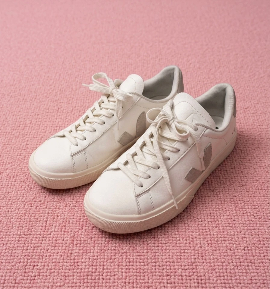 Veja Campo low-top sneakers white/ natural suede