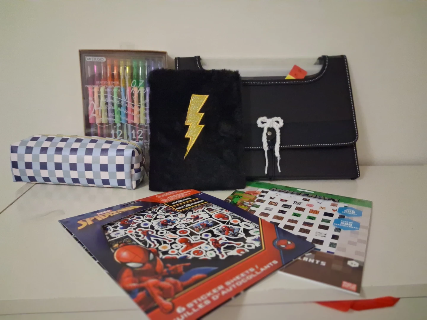Assorted Stationery and Sticker Bundle