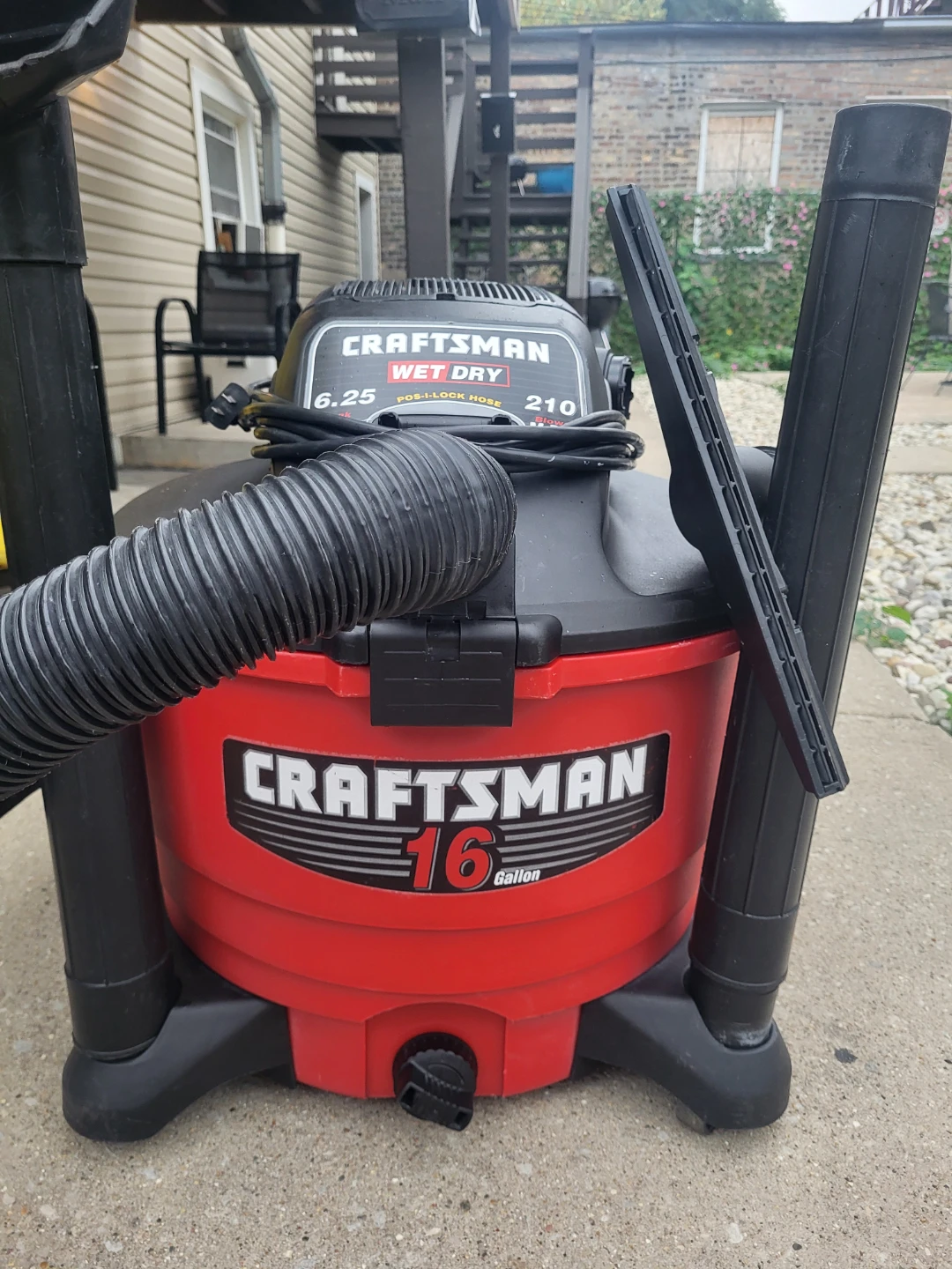 Craftsman 16-Gallon Wet/Dry Vacuum - photo 4