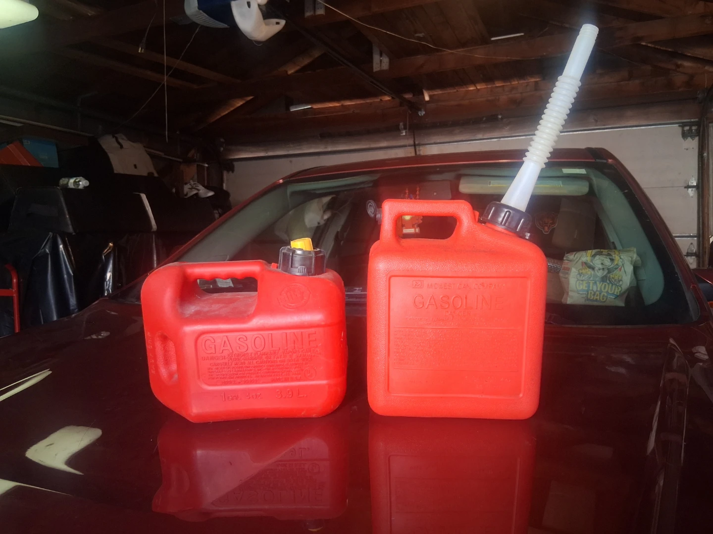 Midwest Can Company Gasoline Containers