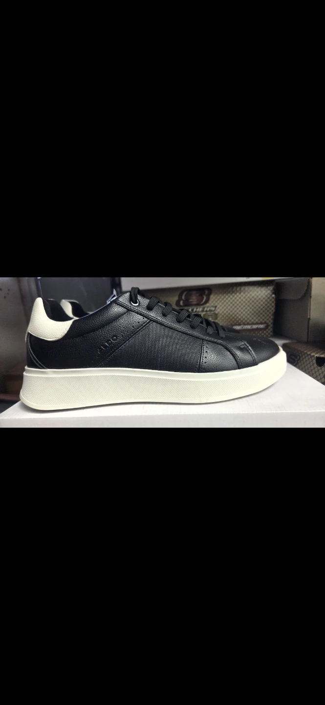 Aldo Black and White Sneakers Size 10