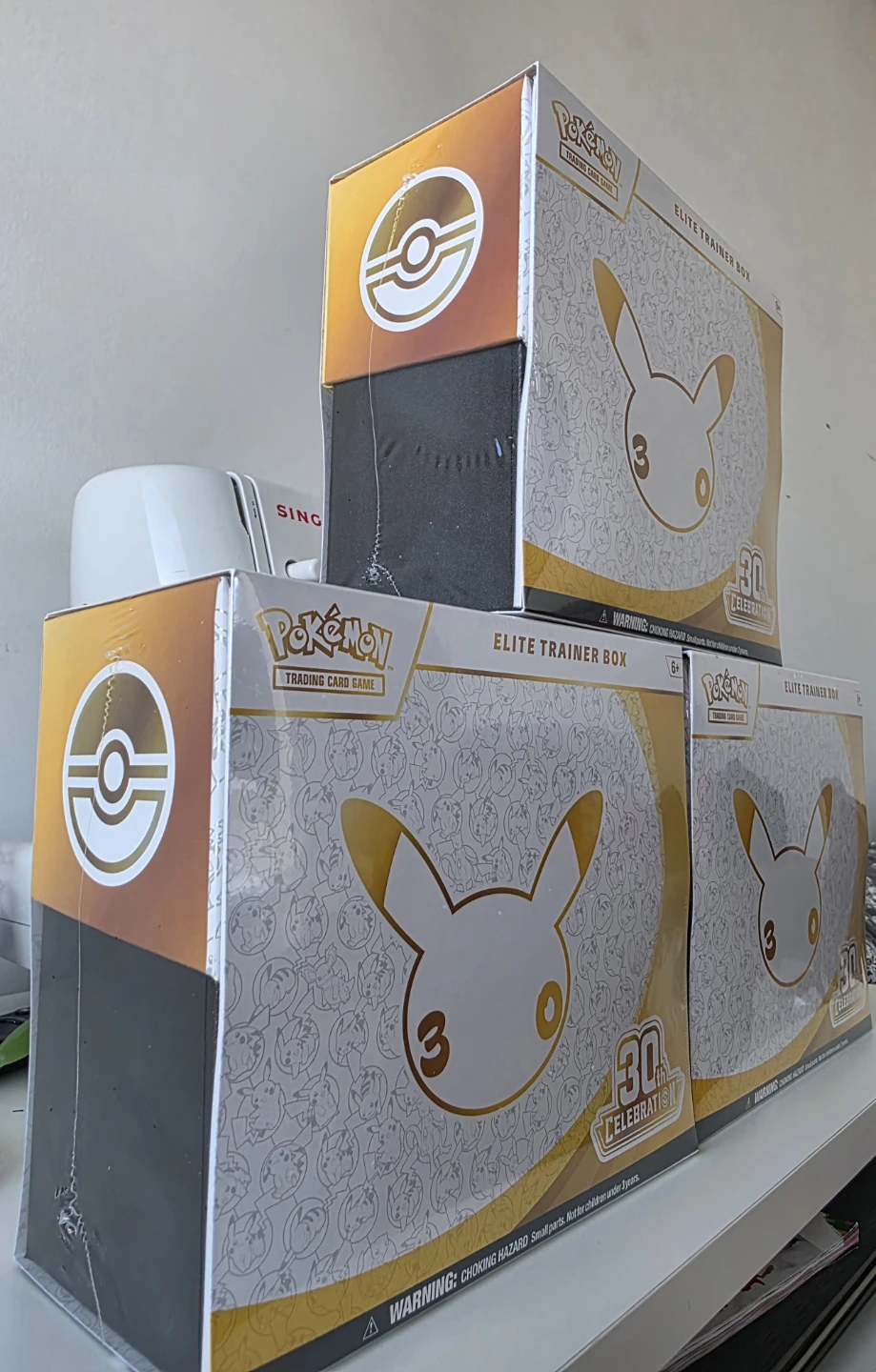 3 Pokemon 25th Anniversary Celebrations Elite Trainer Boxes - photo 2