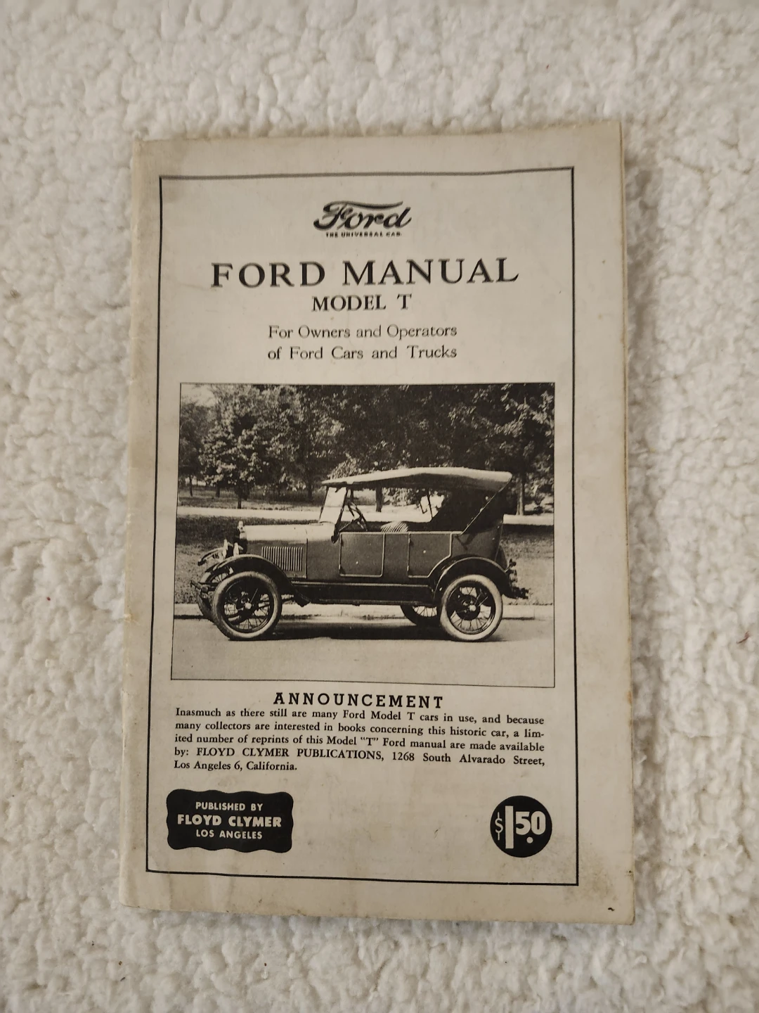 3 Vintage Ford Model T Books - photo 5