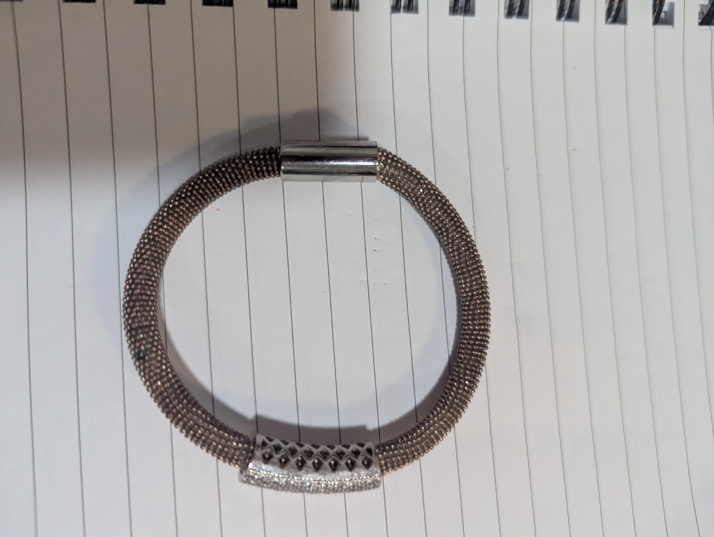 Mesh Bracelet with Magnetic Clasp
