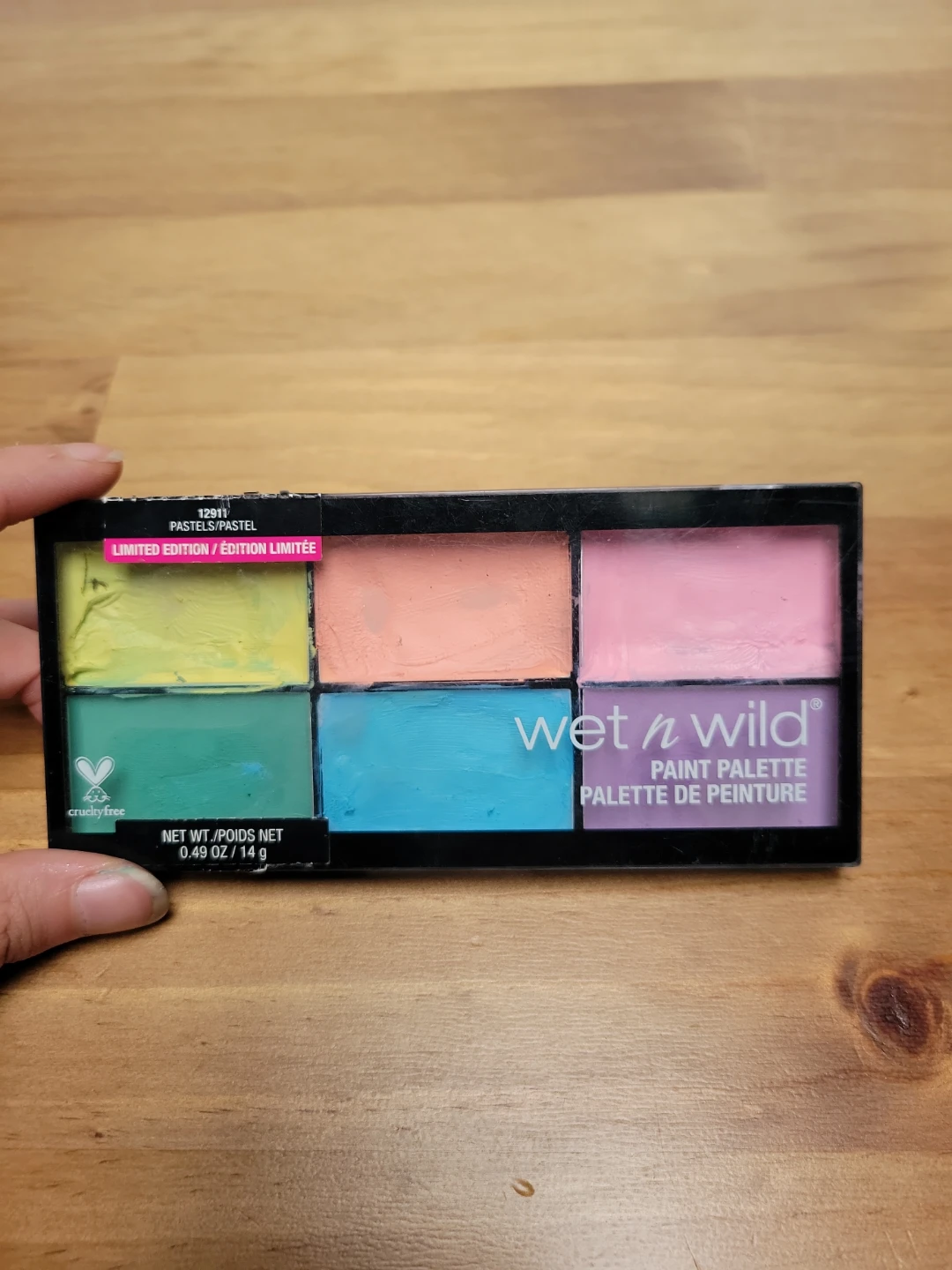 Limited edition wet n wild paint pallet