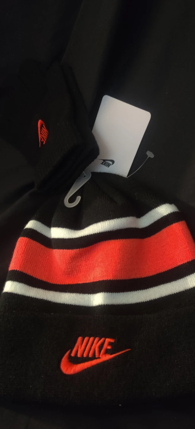 Nike 2-Piece Beanie and Glove Set - photo 2