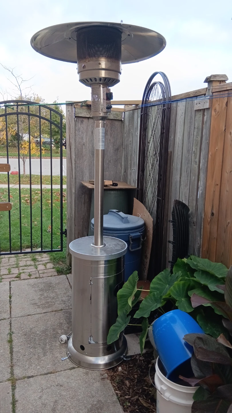Stainless Steel Propane Patio Heater