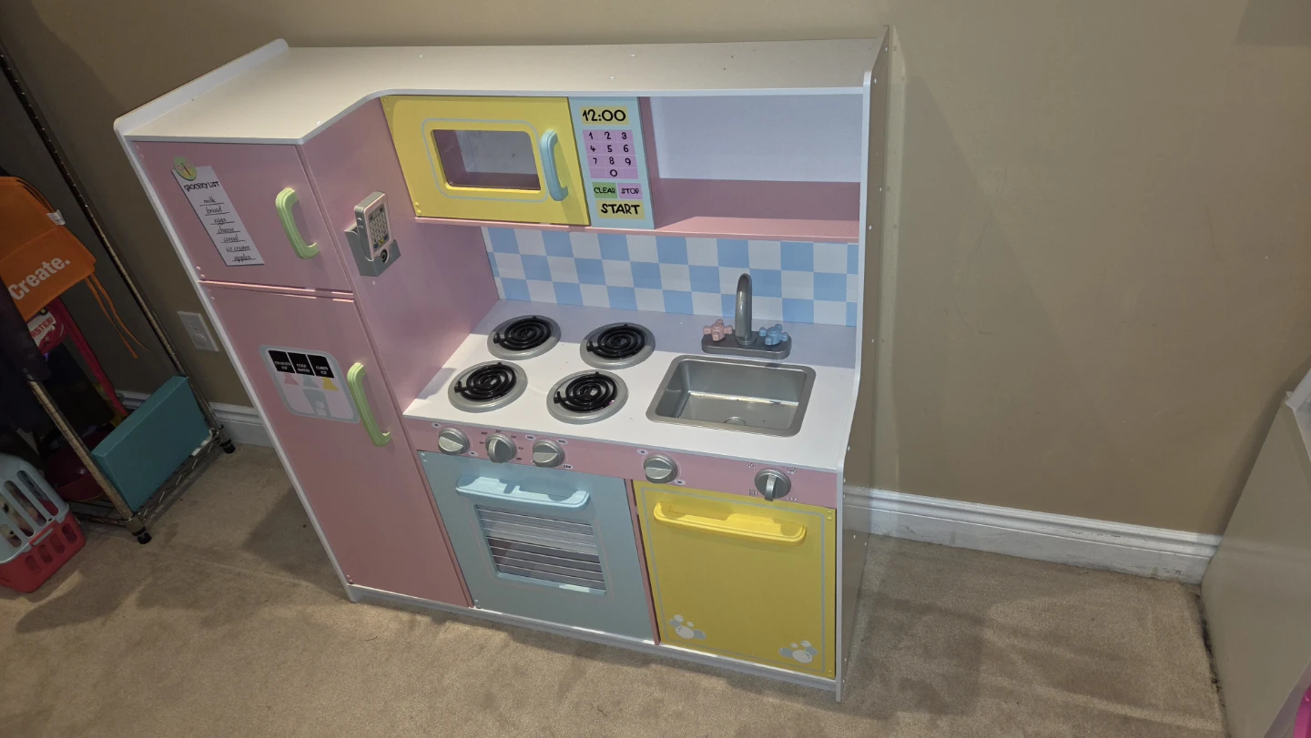 Toy Kitchen Play Set with Accessories - photo 2