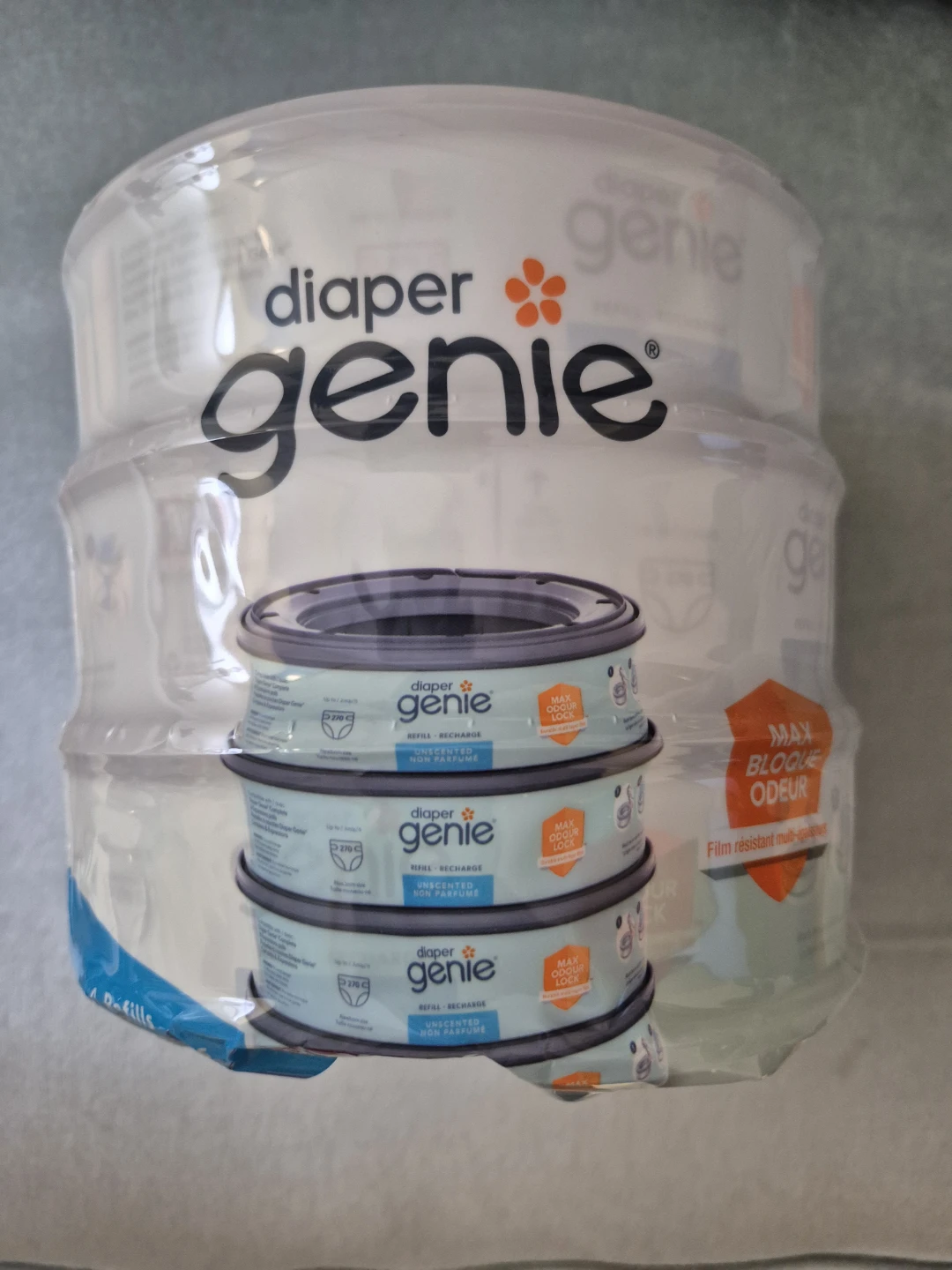 Diaper Genie 3-Refill Pack New