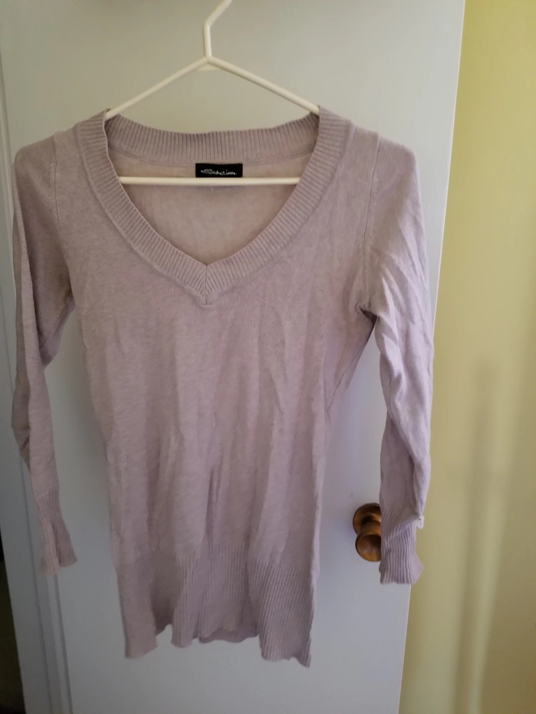 Beige Long Sleeve Sweater