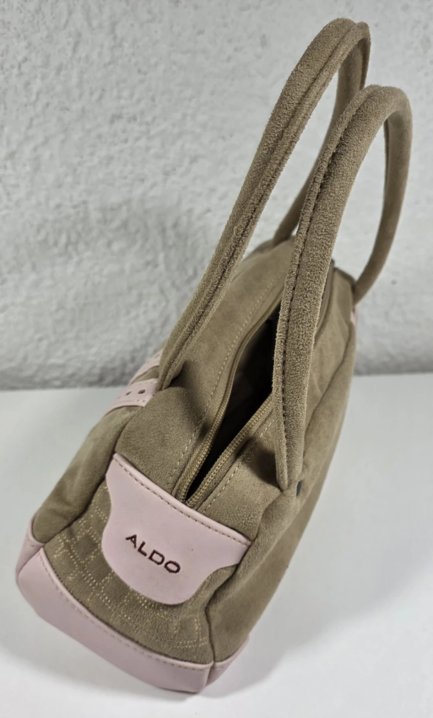 ALDO Suede and Pink Handbag - photo 4