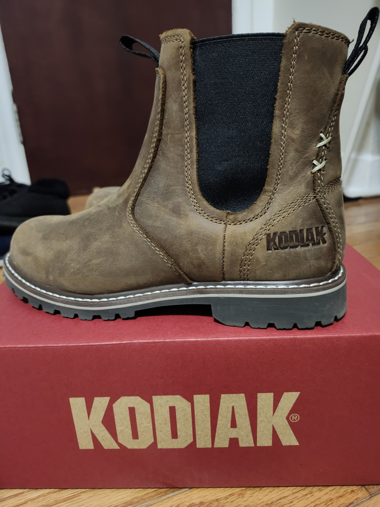 Kodiak Brown Leather Chelsea Boots - photo 2