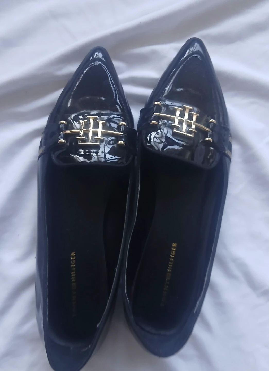 Tommy Hilfiger Patent Loafers - Black - photo 3