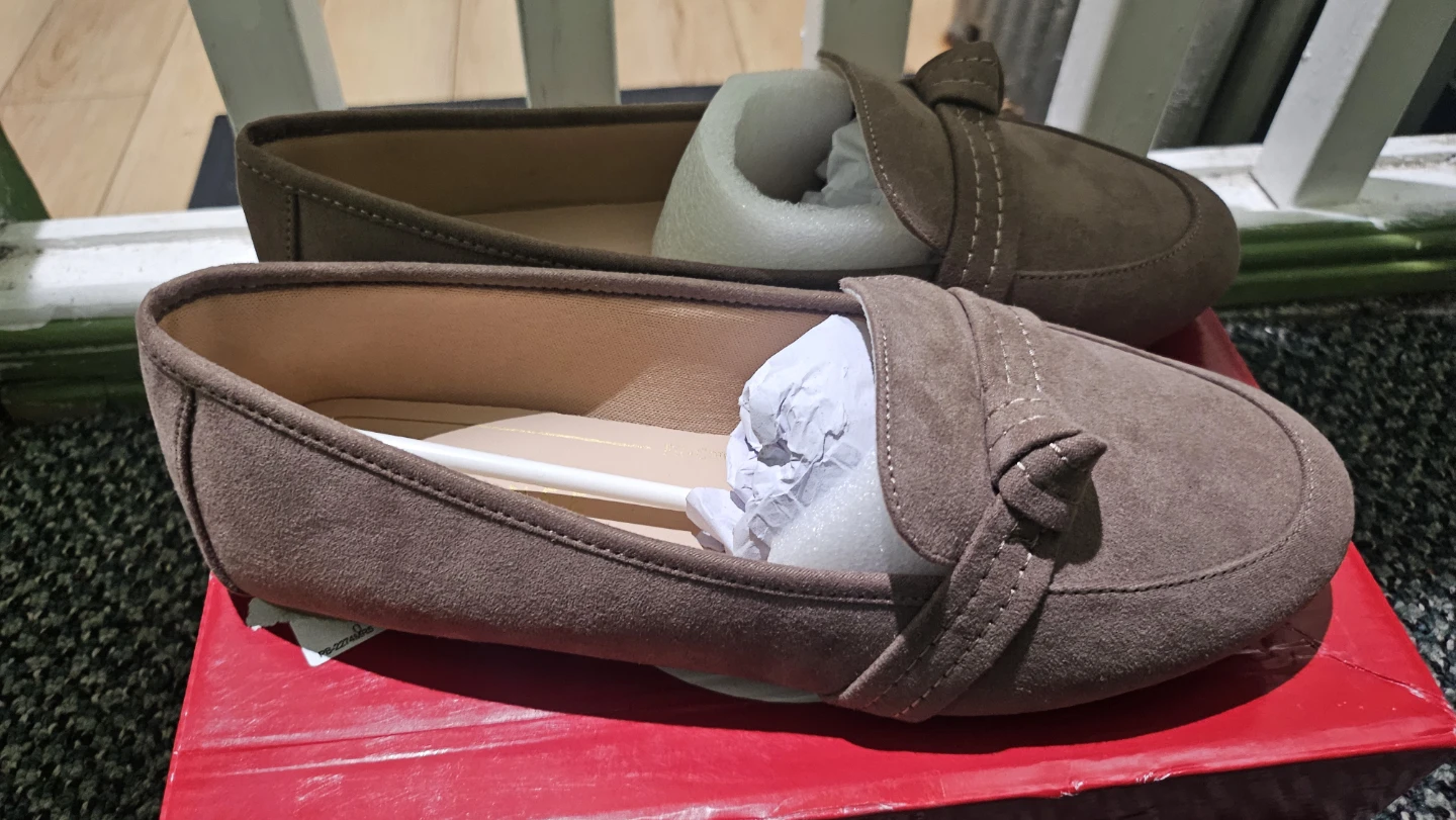 Journee Collection Brown Suede Loafers - photo 3