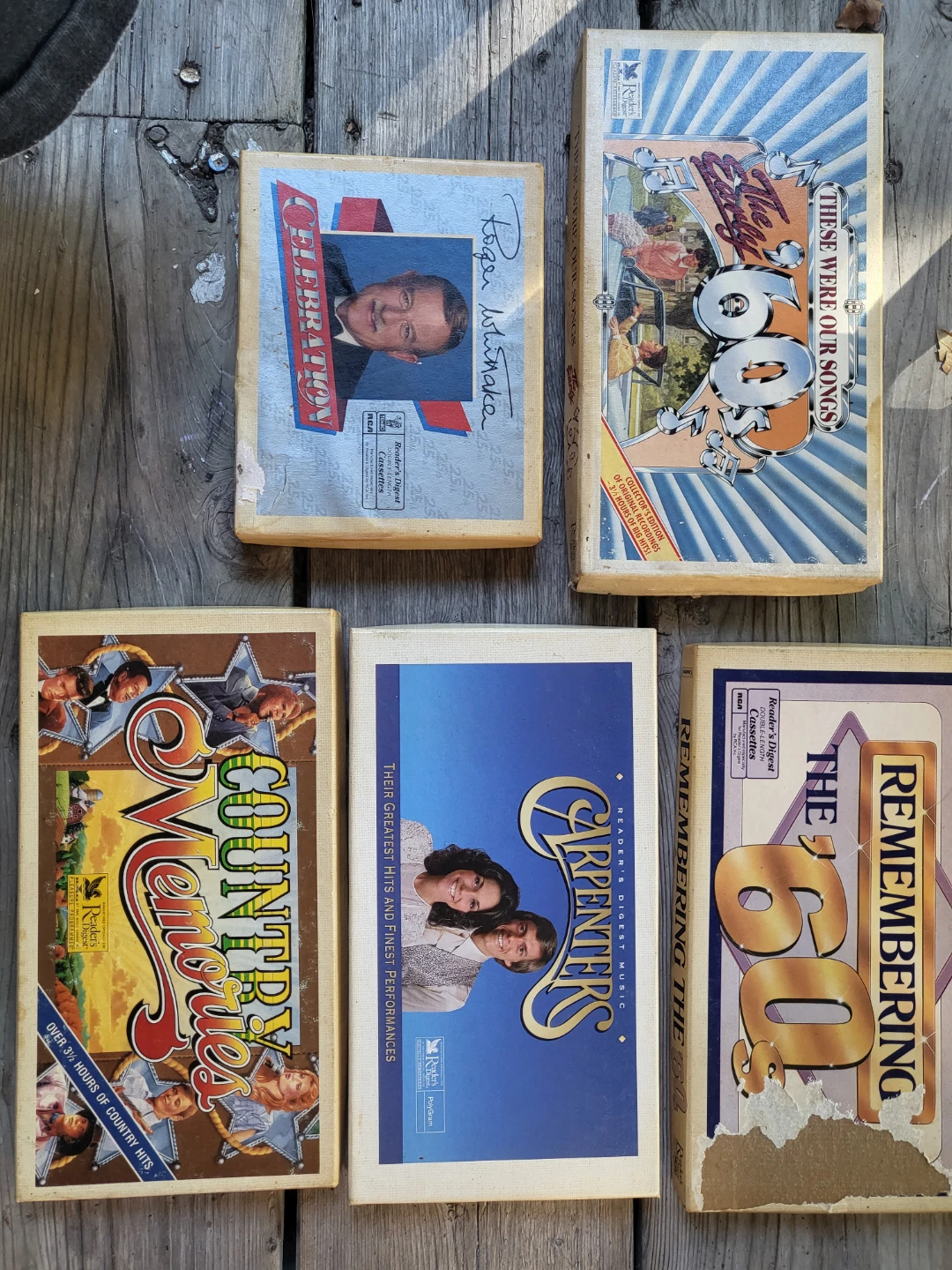 5 Vintage Reader's Digest Music Cassette Sets