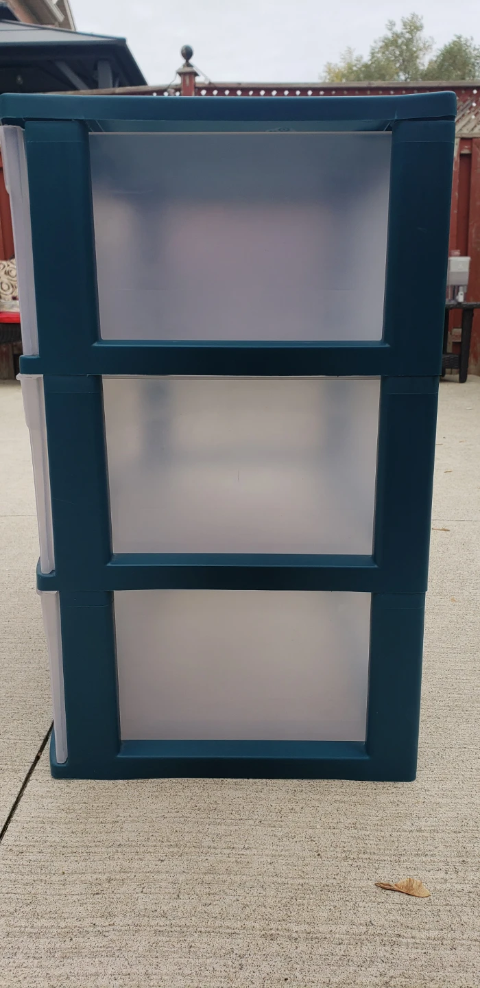 Sterilite 3-Drawer Wide Storage Cart - photo 2