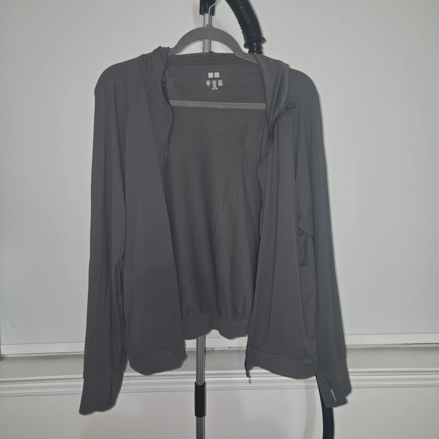 Uniqlo  Full Zip Hoodie Grey