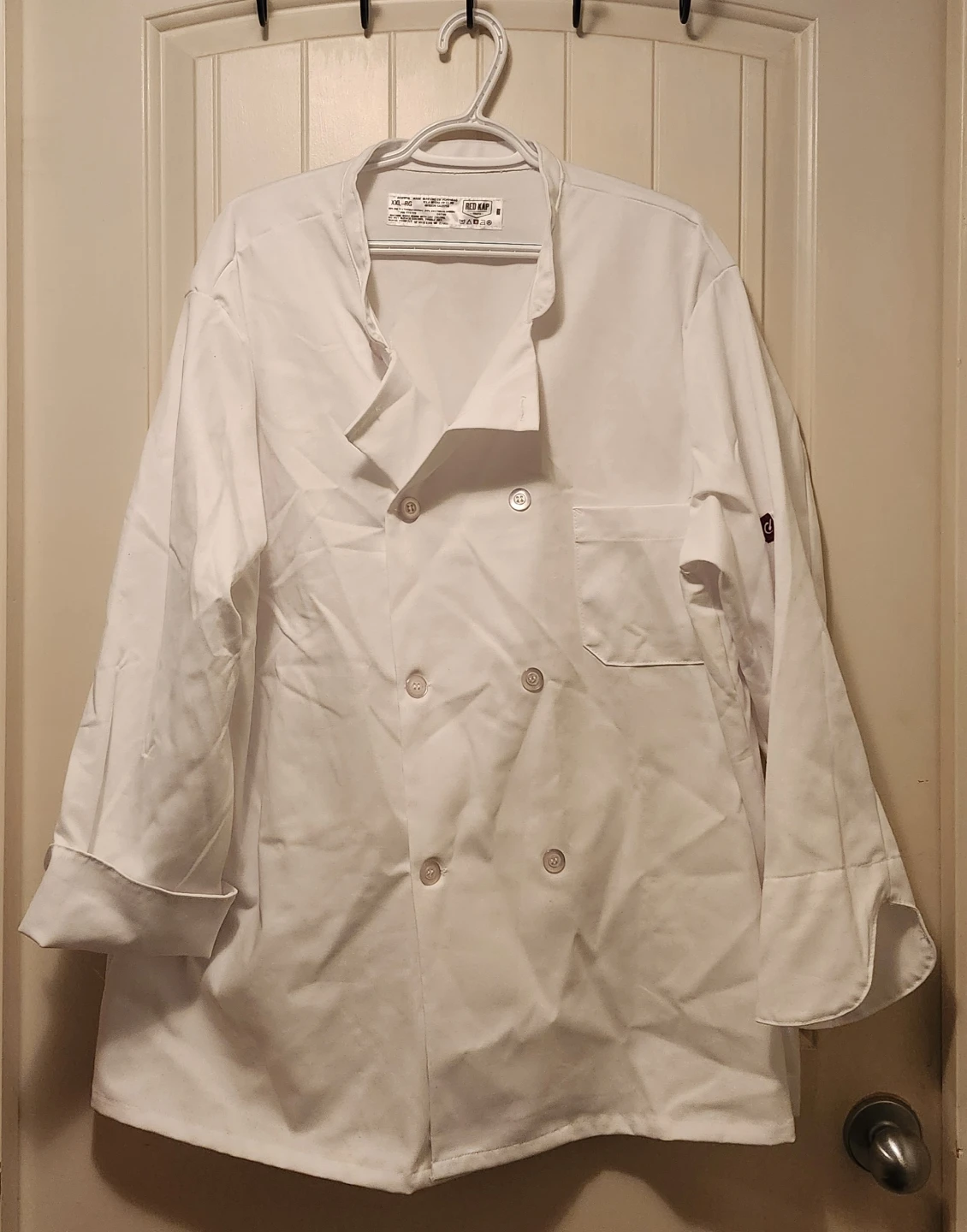 Red Kap White Chef Coat XXL-RG