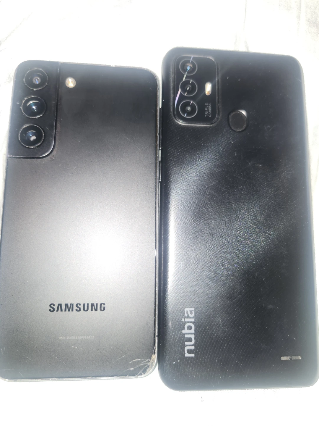 Samsung s22 and Nubia Smartphones