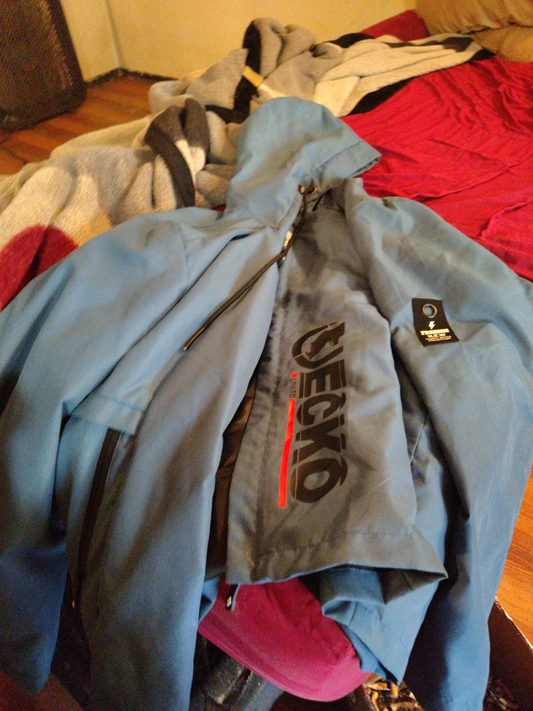 Ecko Unltd.3xl  Blue Hooded Jacket