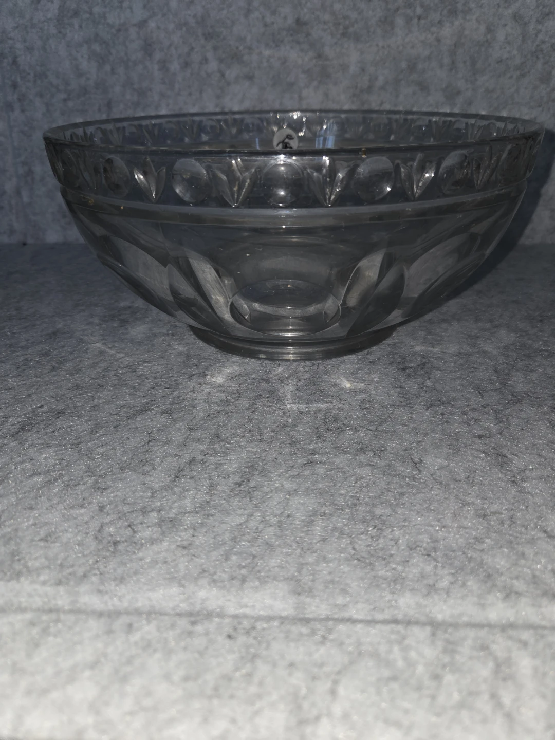 Clear Glass Serving Bowl - photo 3