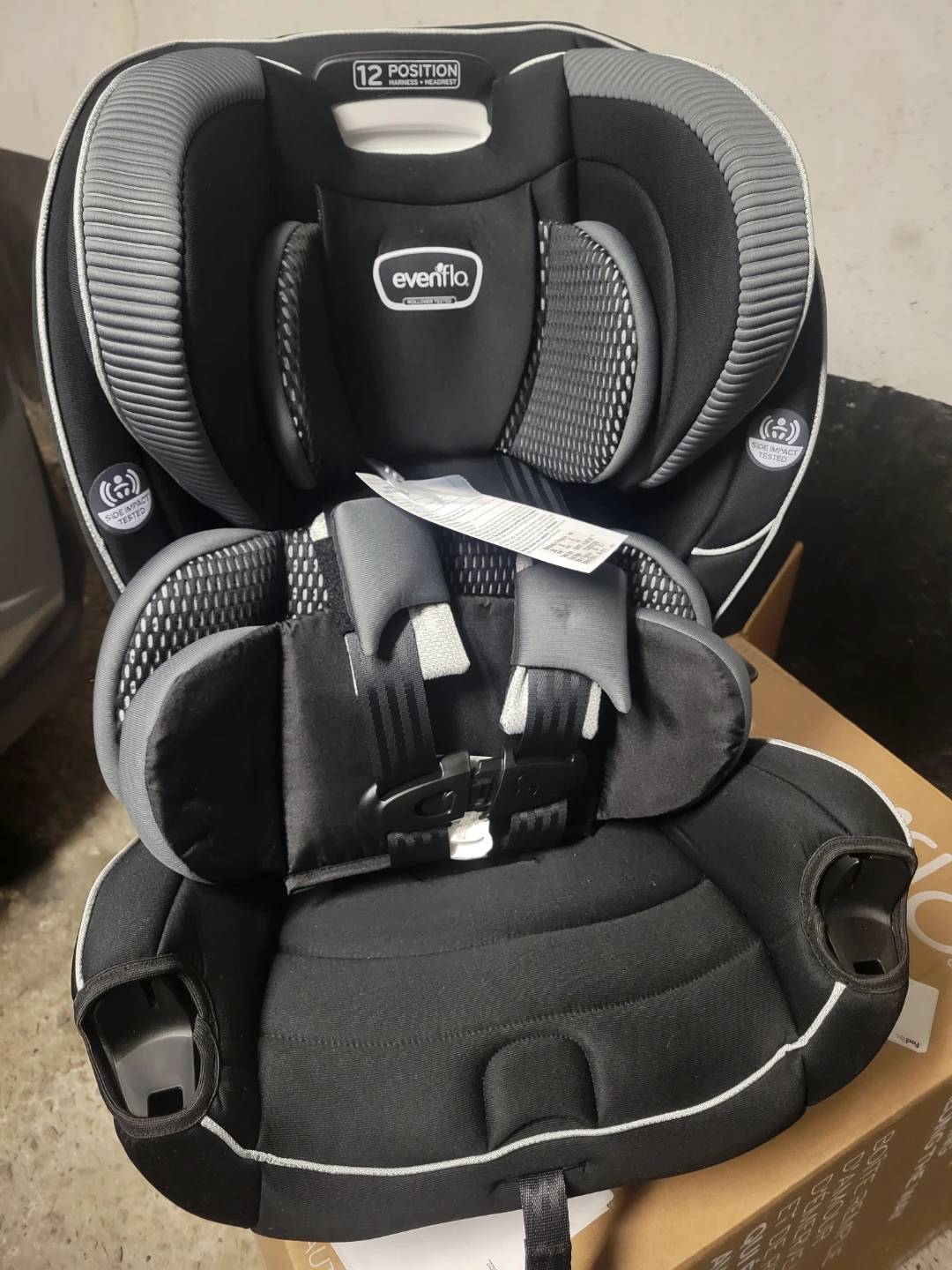 Evenflo Everyfit 3-in-1 Car Seat + Free Trunk Organizer