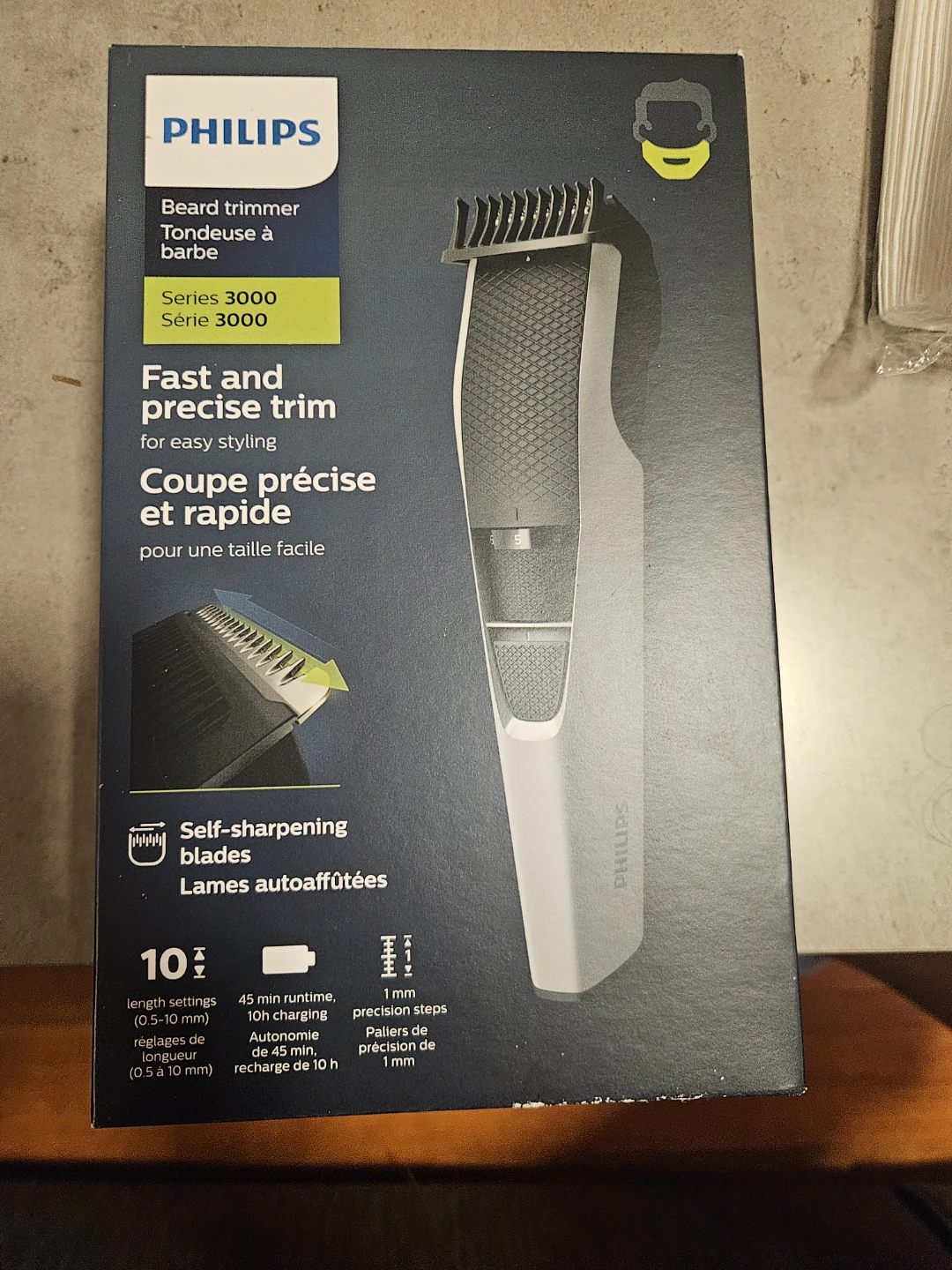 Brand new beard trimmer series 3000