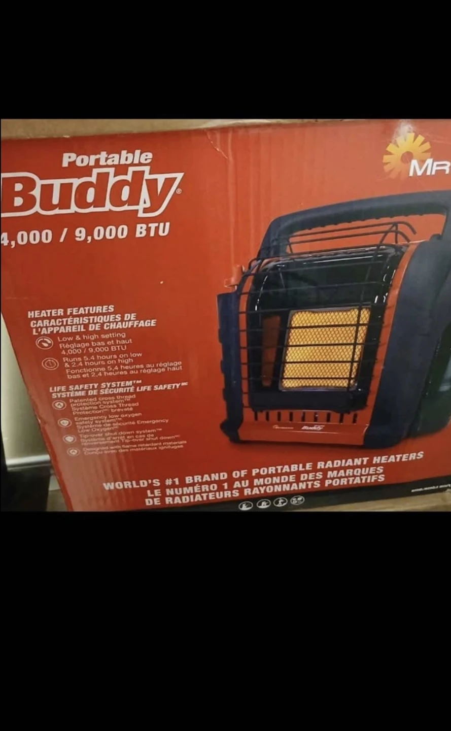 Mr. Heater F232000 MH9BX Buddy 4,000-9,000-BTU Portable Propane - photo 5
