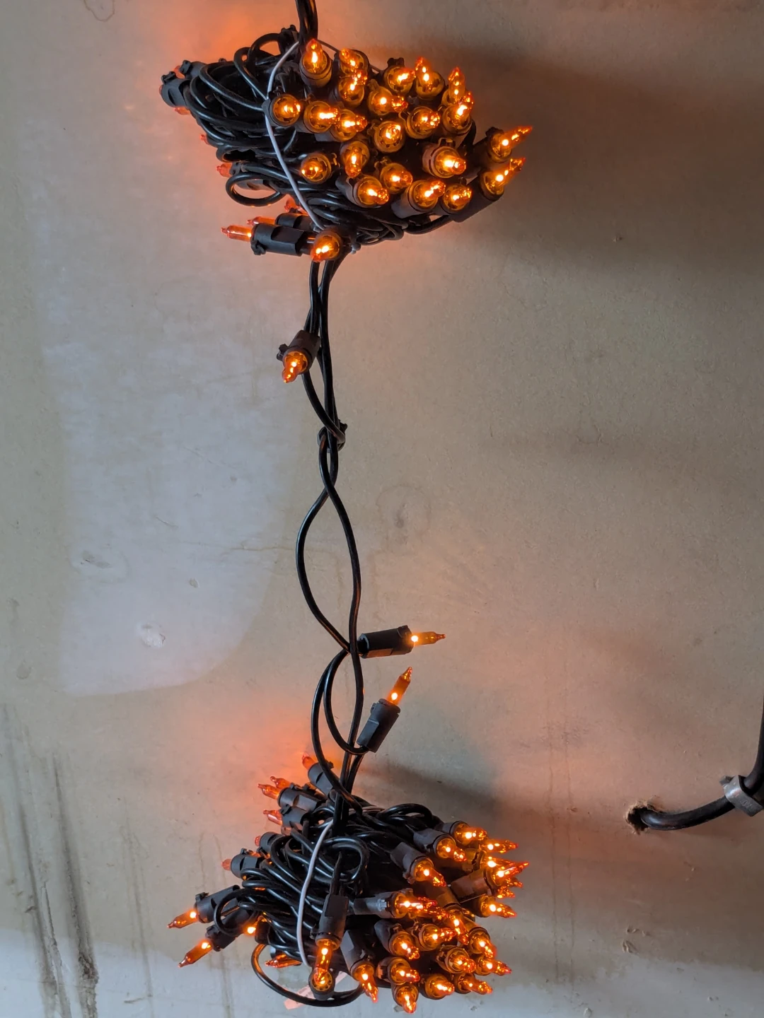 Two Sets of Orange String Lights - photo 2