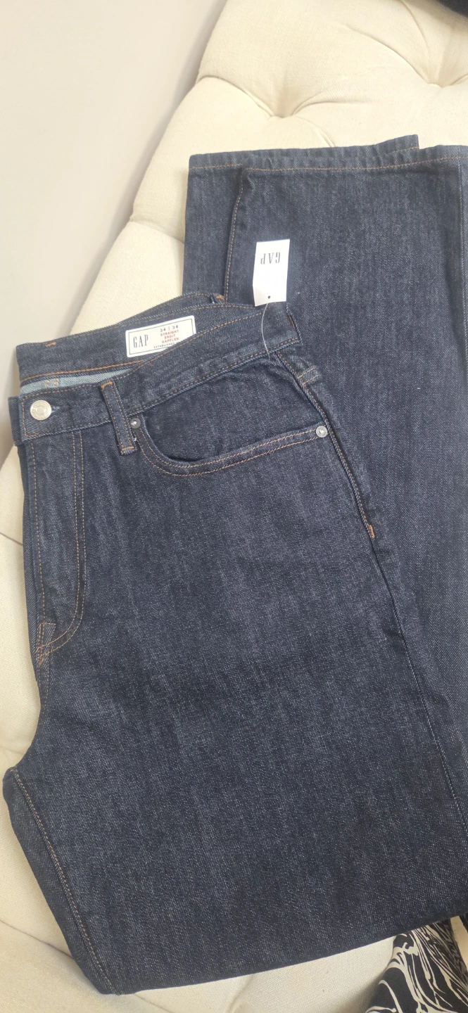 New GAP Gapflex Straight Jeans 34x34