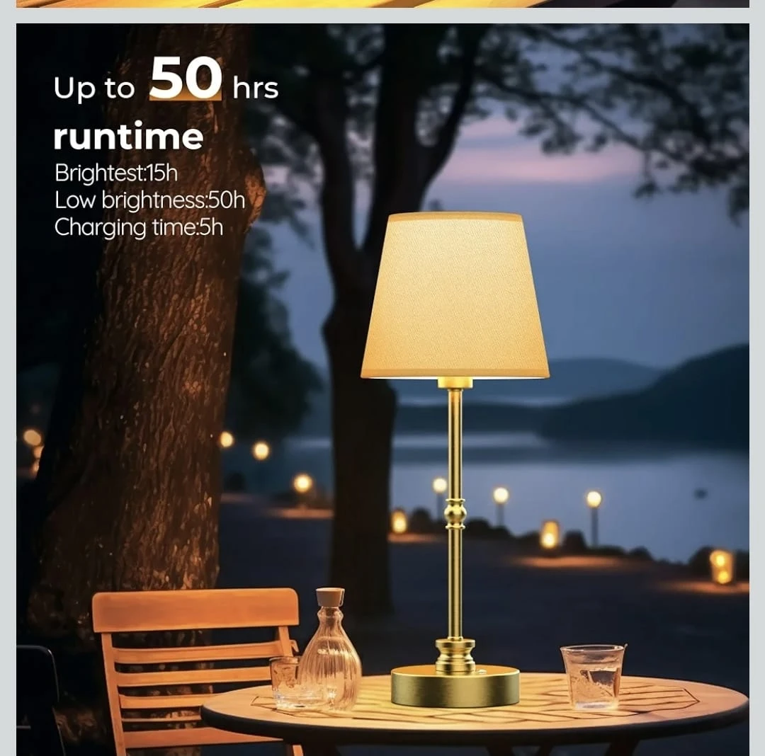 Portable Cordless LED Table Lamp - photo 2