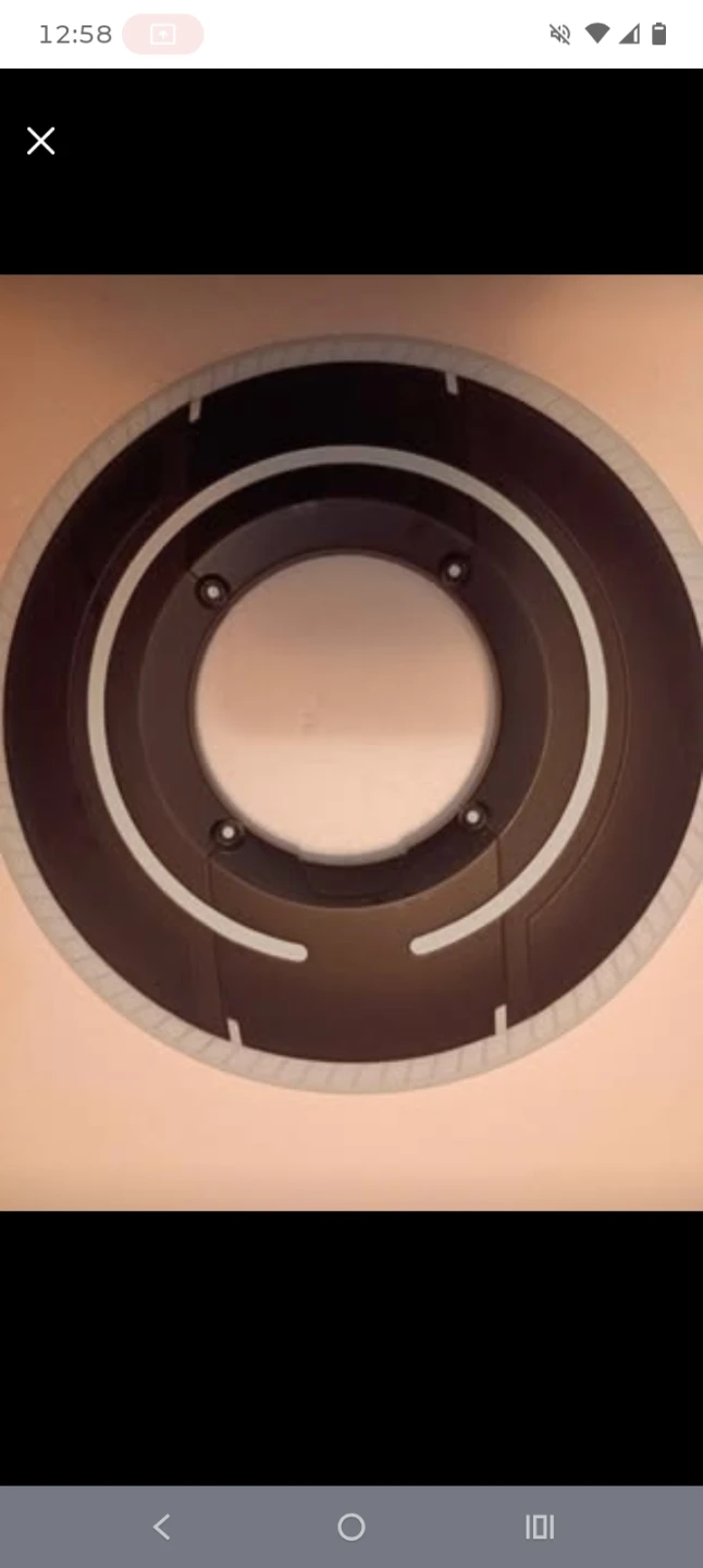 TRON Legacy Identity Sam Durable Flying Disc 2010 Spin Master - photo 2