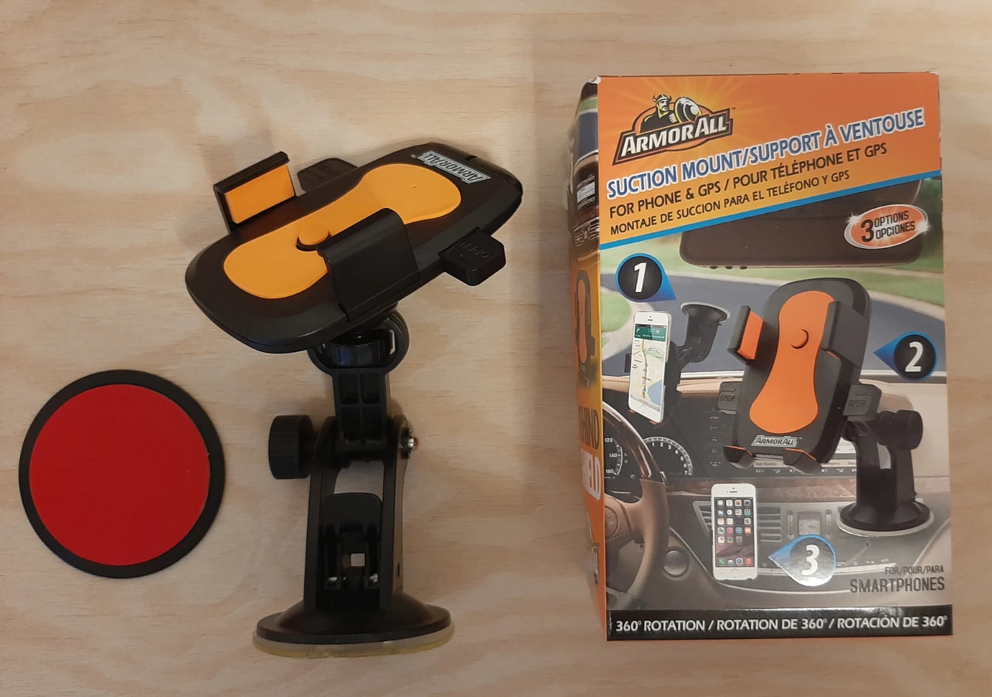 Armor All Suction phone mount