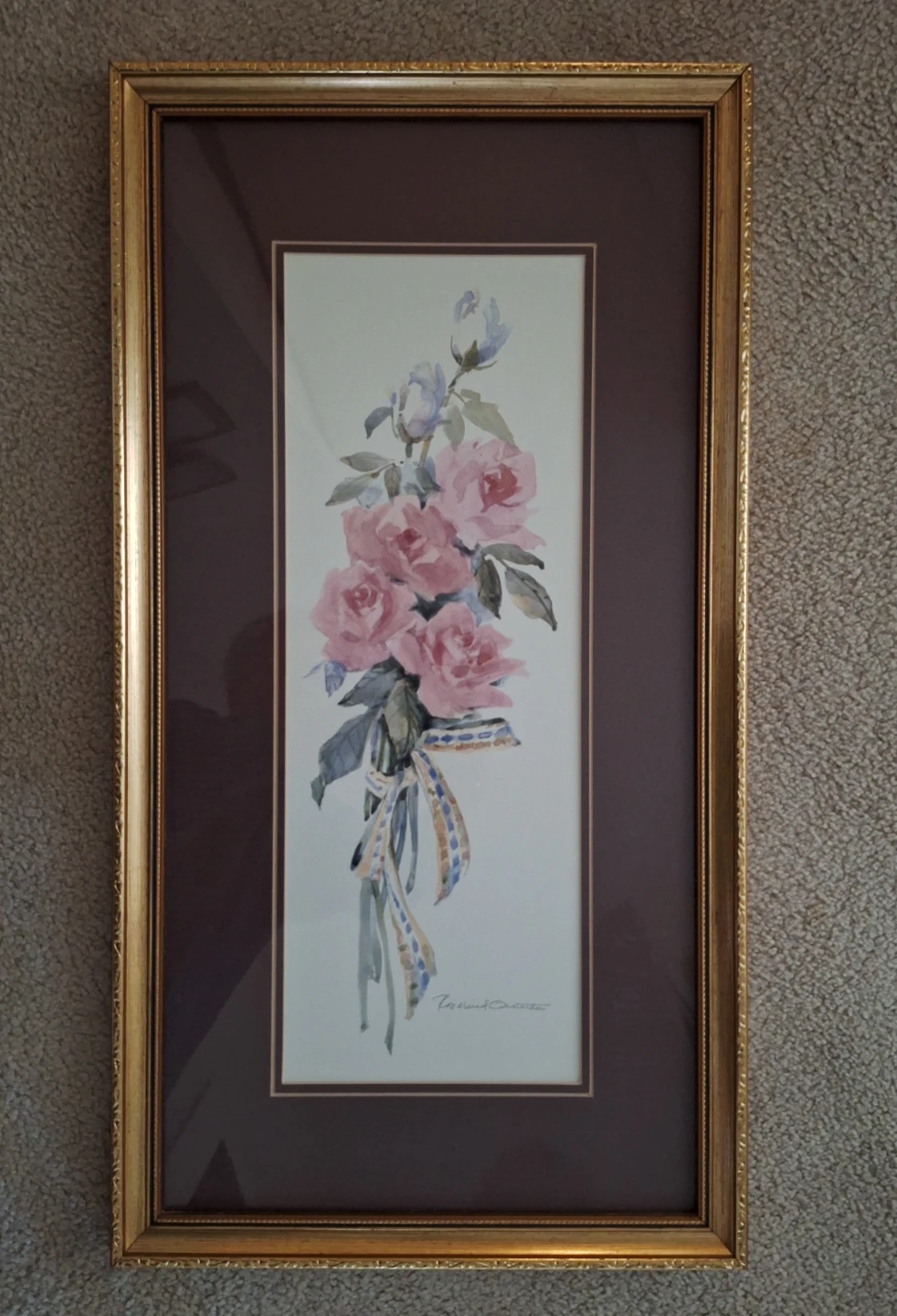 Rose Bouquet Framed Print
