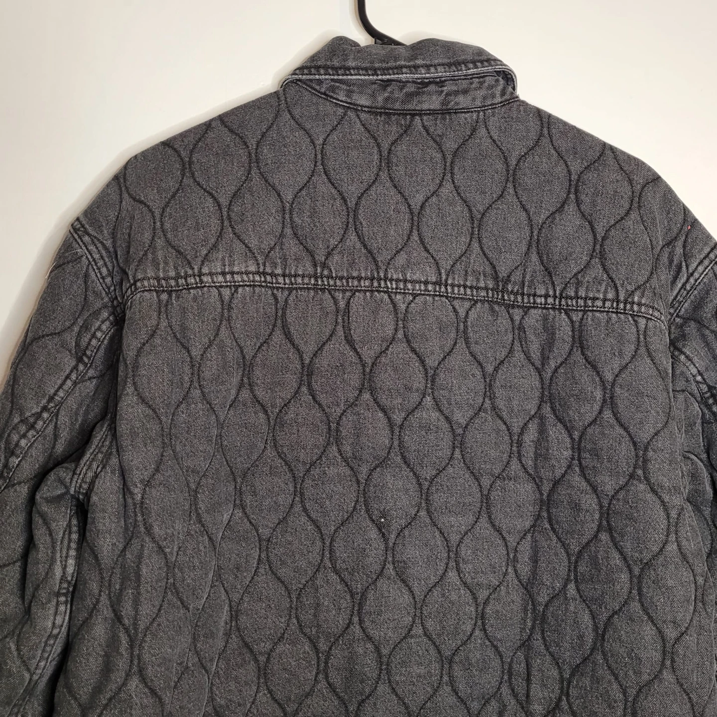 Quilted Denim Jacket - photo 5