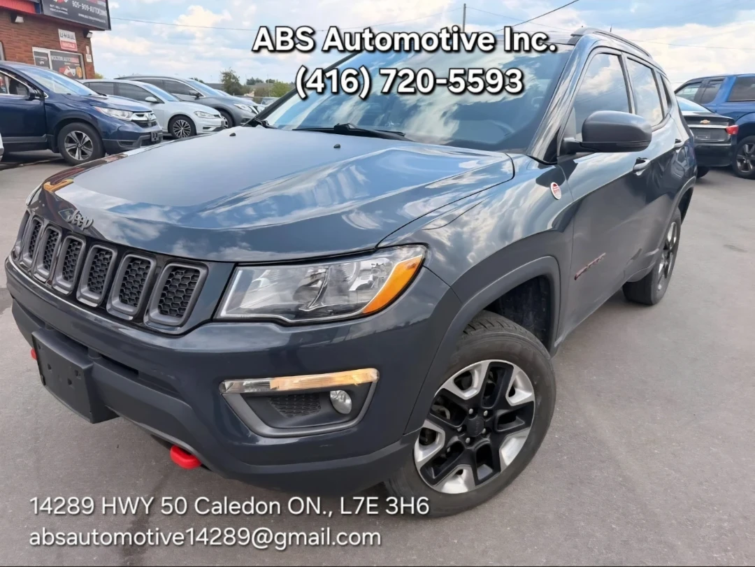 2017 Jeep Compass 4WD Trailhawk, 149,686KM /$10,900.00 / Bolton