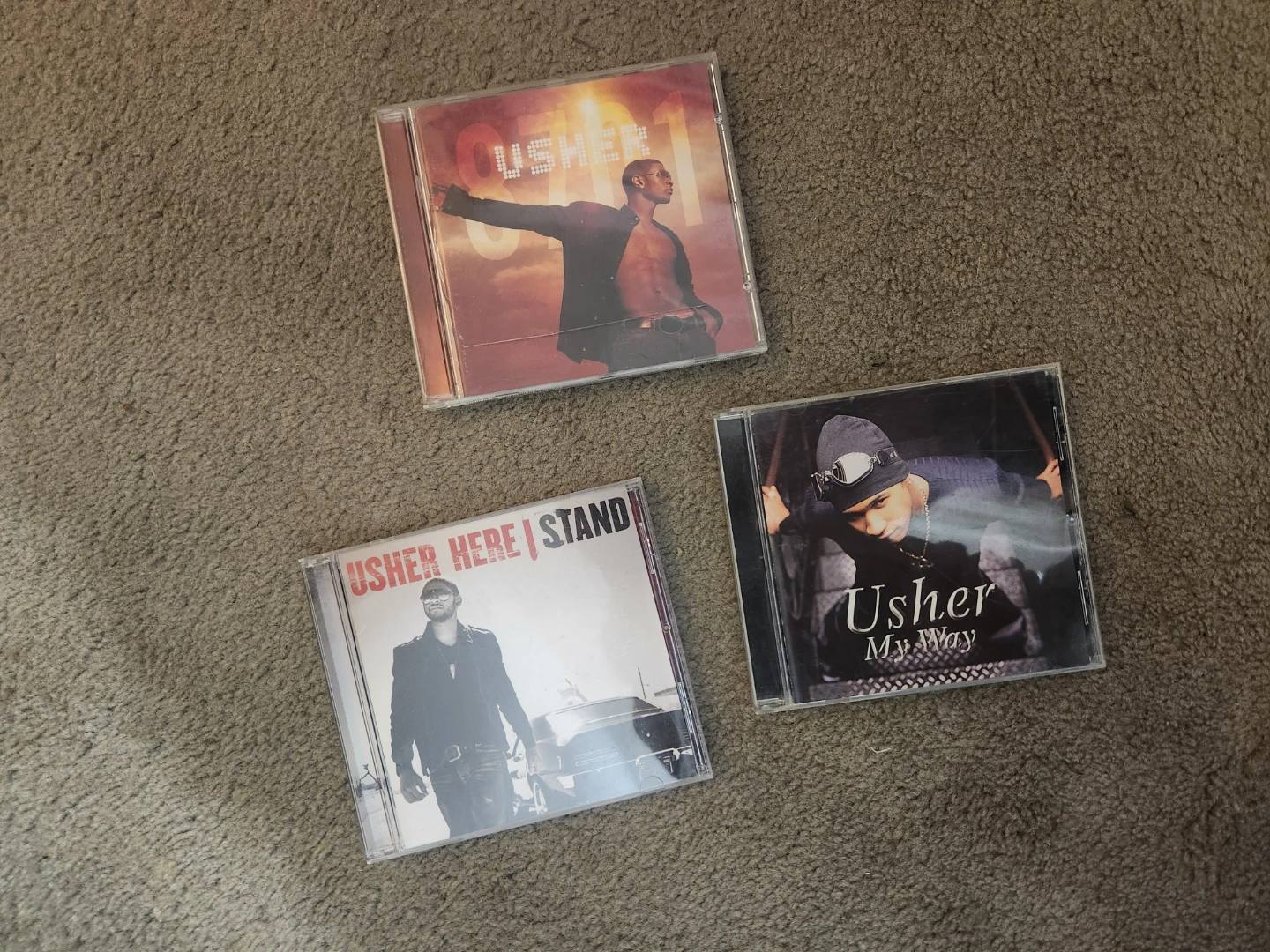 Usher CD Collection - 8701, My Way, Here I Stand