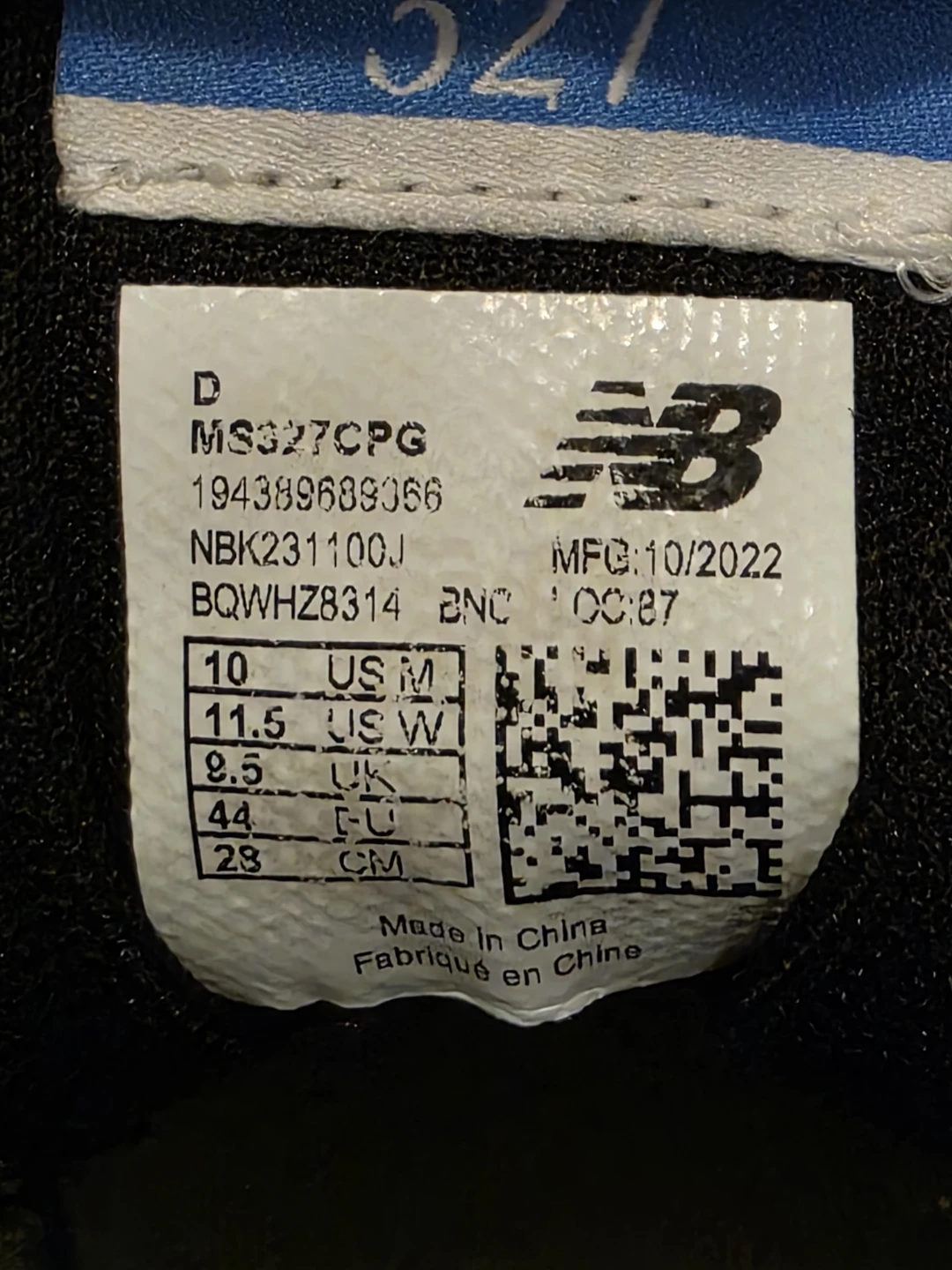New Balance 327 Sneakers Black - photo 4