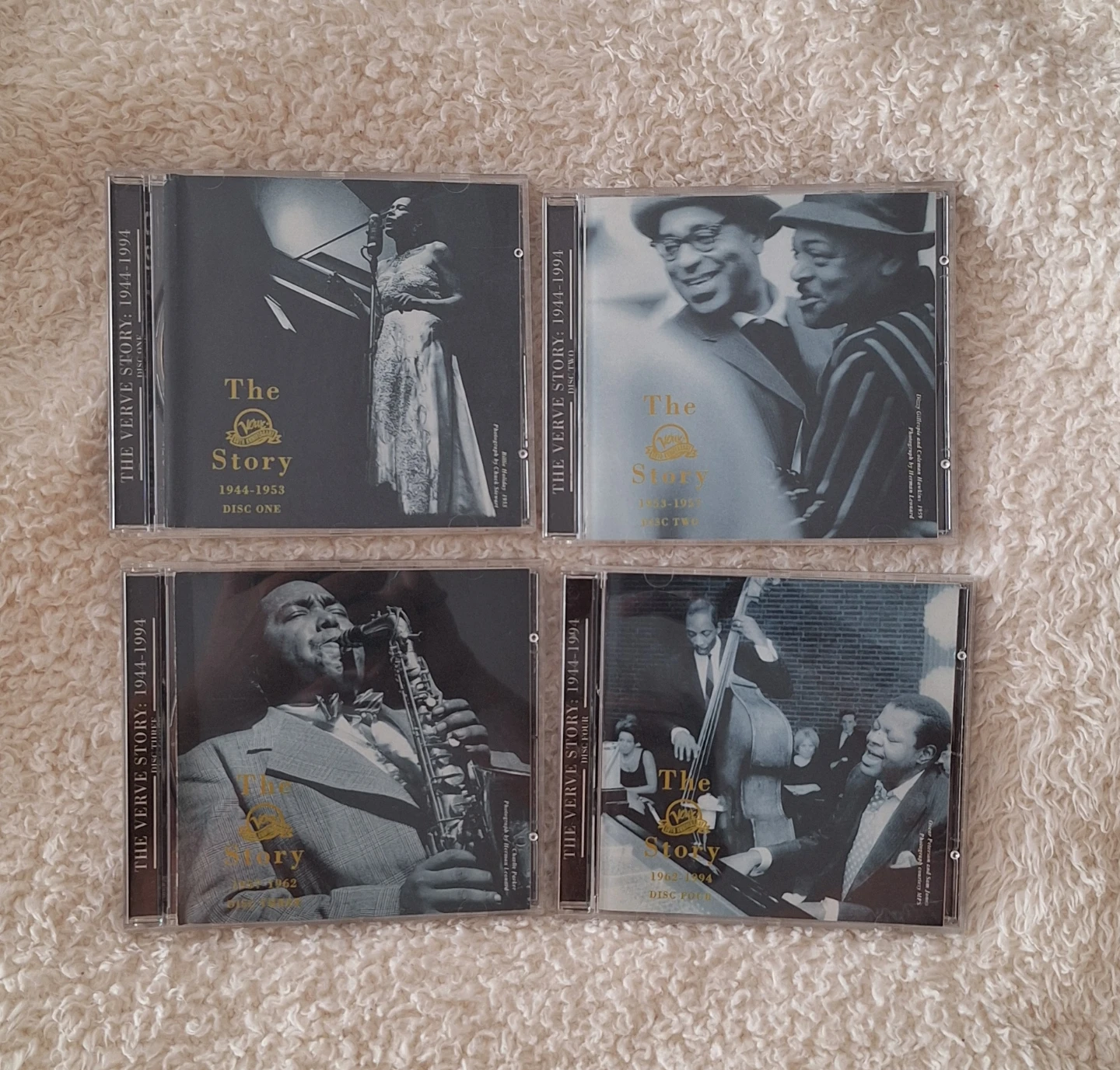 The Verve Story 1944-1994 4-CD Box Set - photo 2