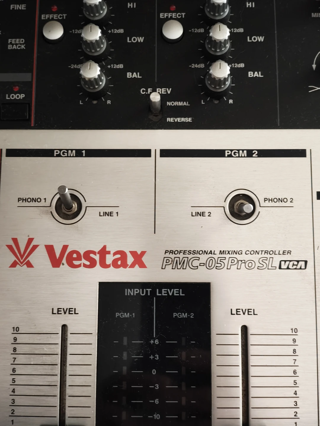 Vestax PMC-05ProSL VCA Mixing Controller - photo 2
