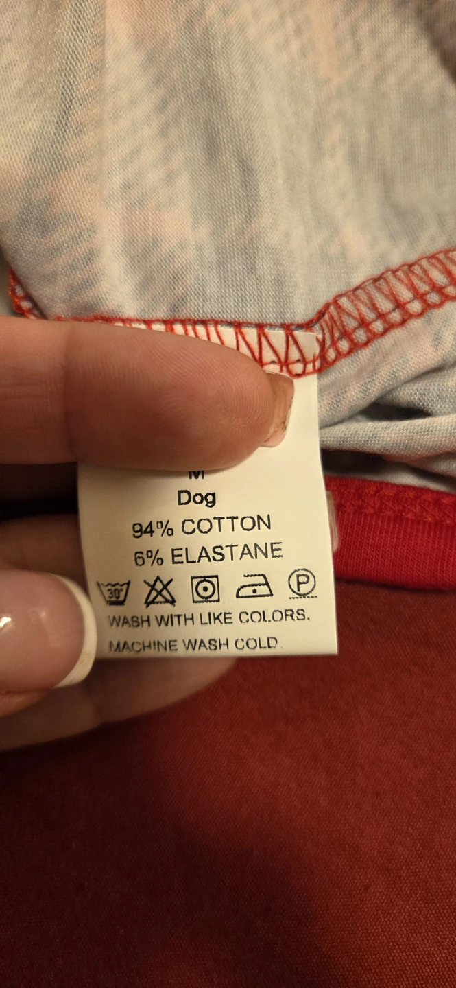 Red and Black Plaid Dog Shirt - photo 4