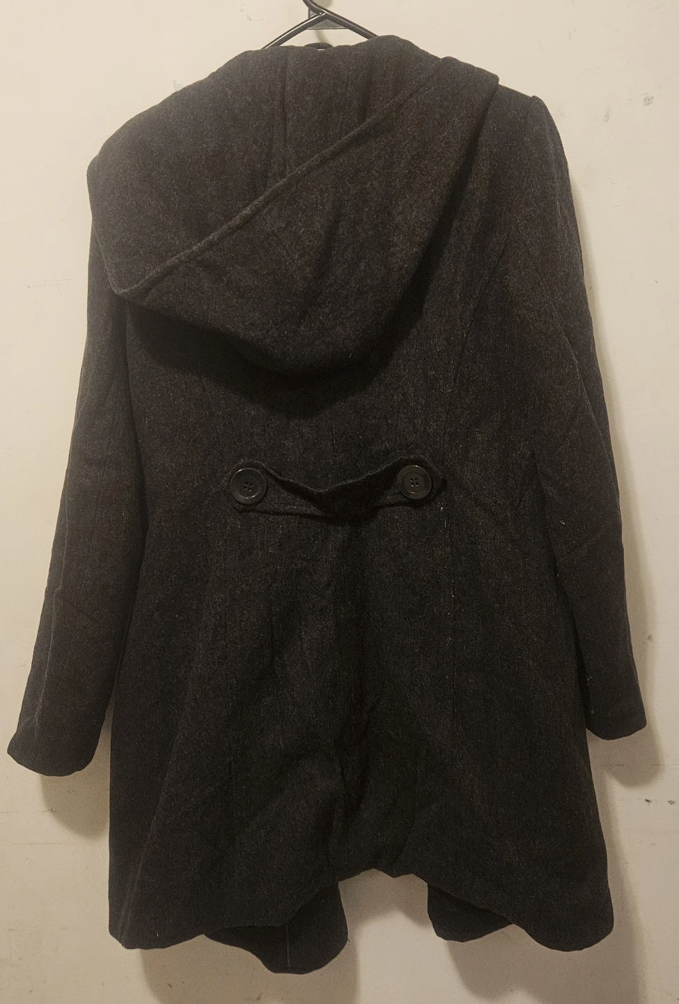 Smart Set dark grey hooded coat - photo 3