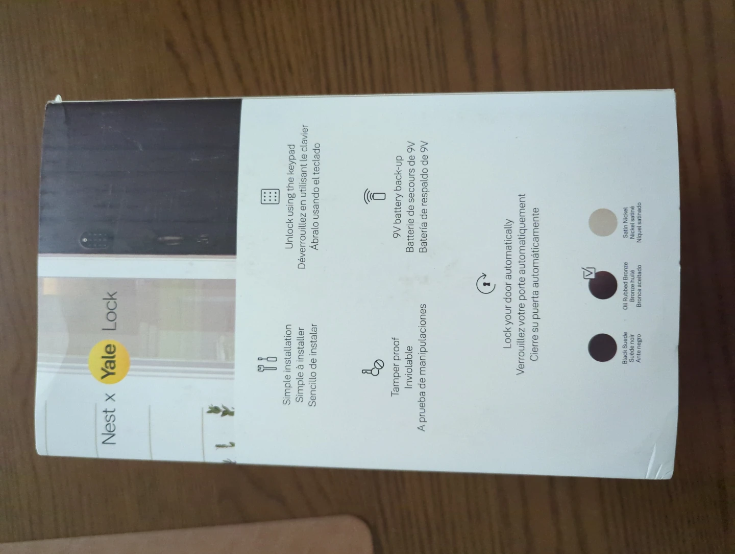 New in box Next x Yale lock - photo 3