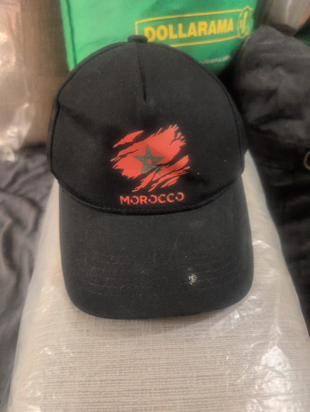 Black Morocco Baseball Cap