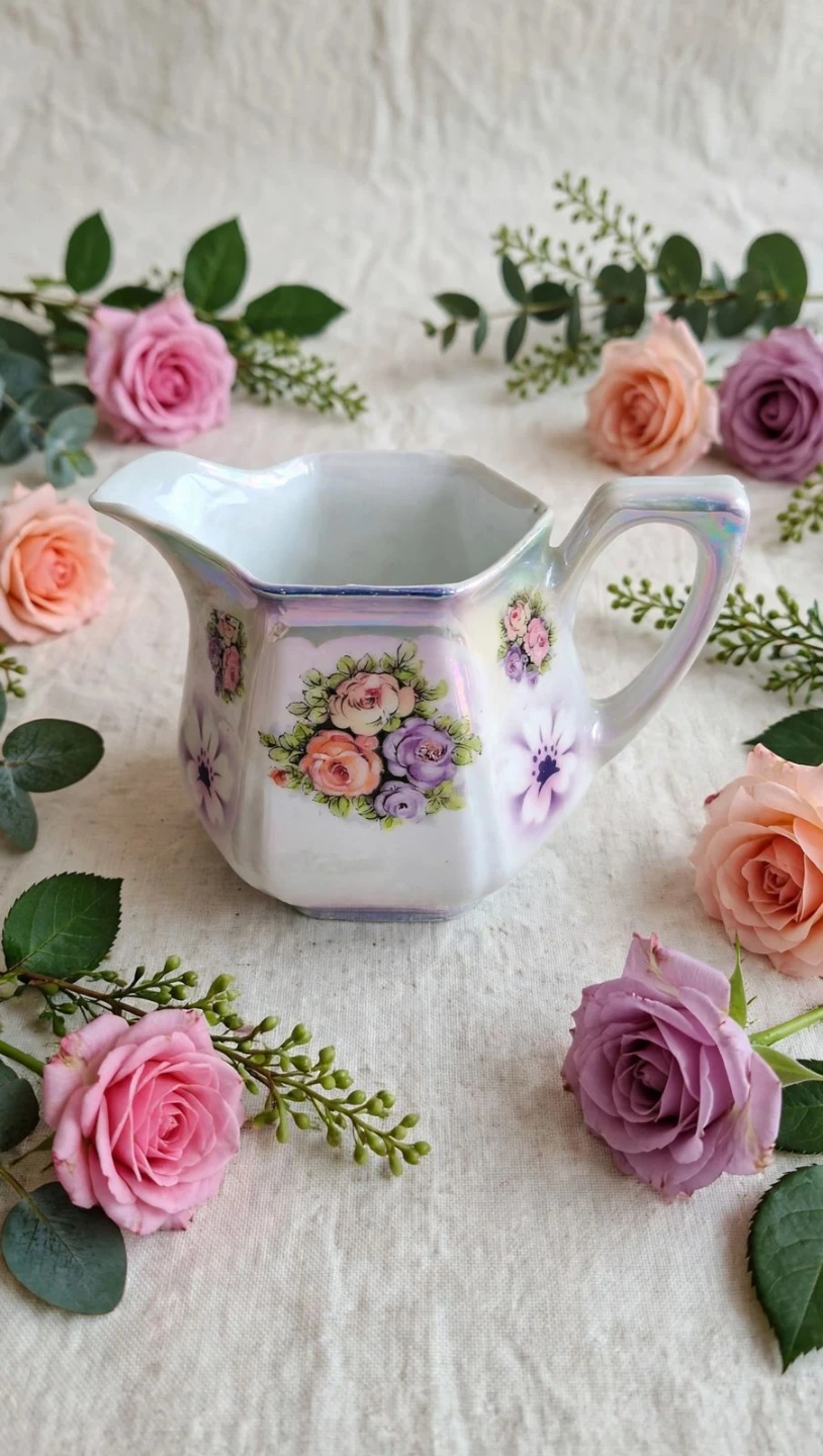 Bavaria Lusterware Creamer - photo 3