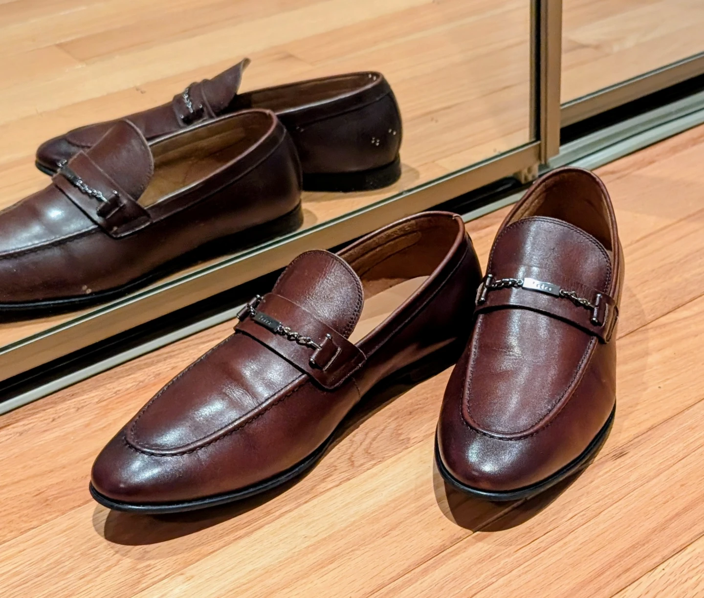 Men's Pedro Brown Leather Loafers