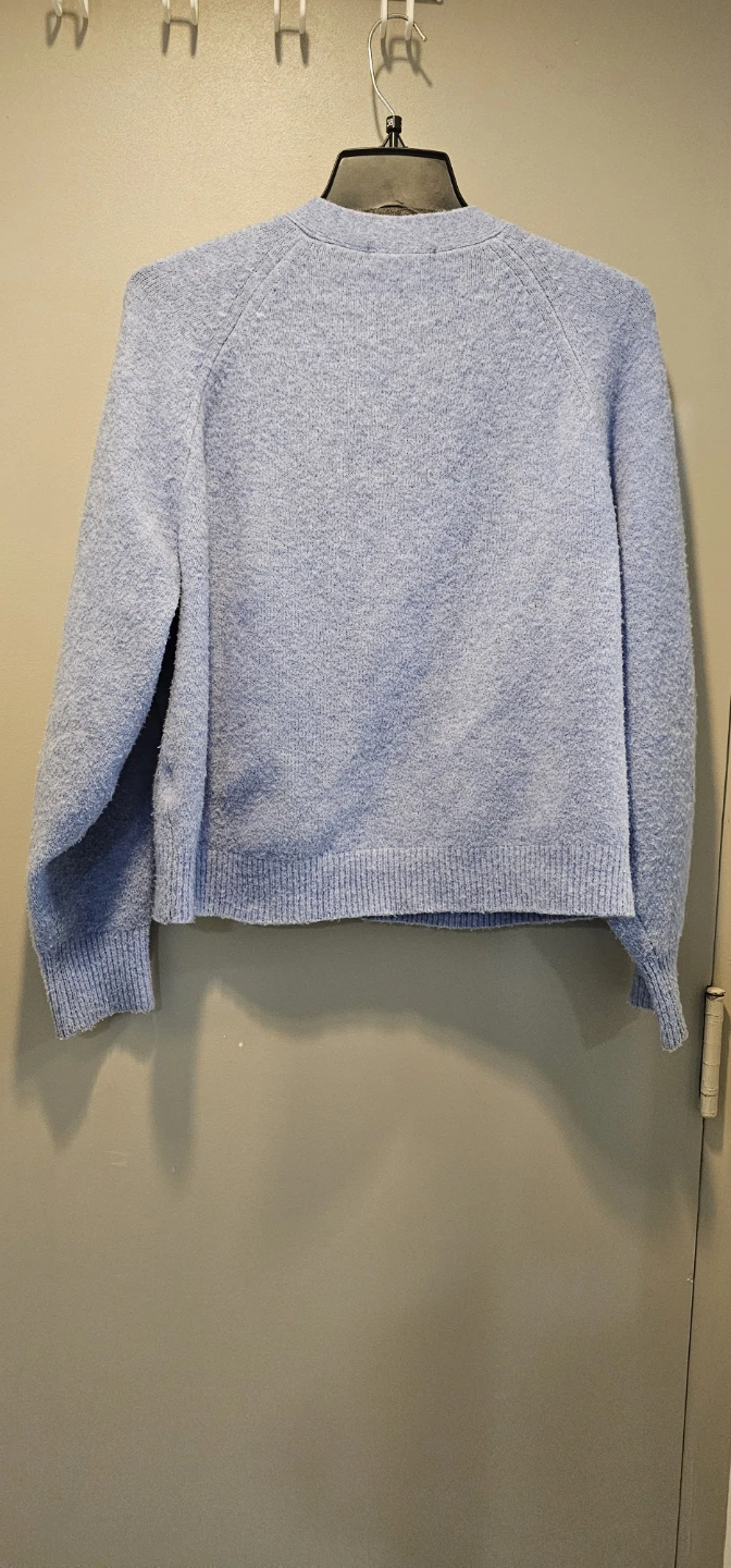 Uniqlo blue knit cardigan - photo 5
