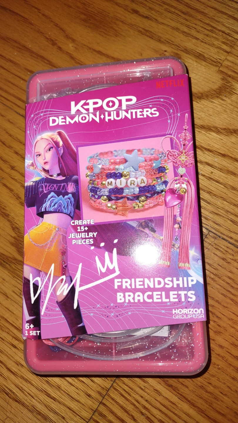 Kpop Demon Hunters Friendship Bracelet Kit