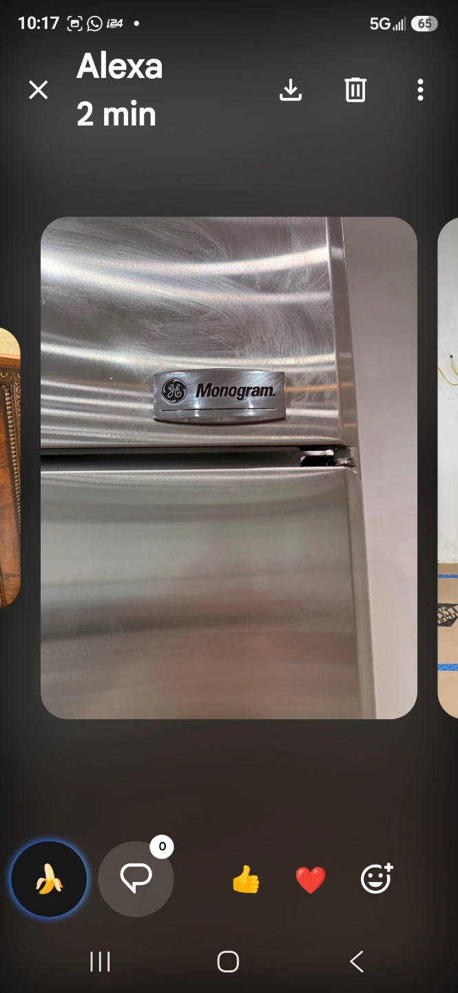 GE Monogram Side-by-Side Refrigerator - photo 2